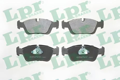 Дискове гальмо, комплект гальмівних колодок BMW Z4, LPR (05P331)