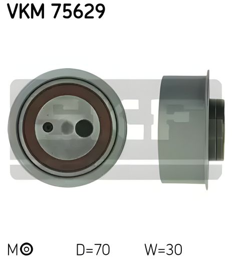 Натяжний ролик ременя ГРМ KIA SPORTAGE, HYUNDAI TUCSON, SKF (VKM75629)