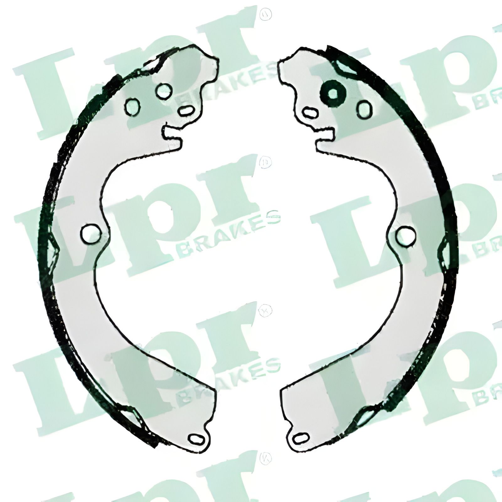 Комплект тормозных колодок для SUBARU FORESTER, LPR (06230) Комплект тормозных колодок для SUBARU FORESTER, LPR (06230)