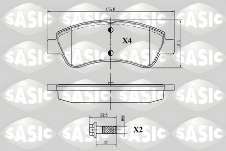 Температуры датчик CITROËN C-ELYSEE, PEUGEOT 308, PEUGEOT PARTNER, SASIC (3250019)