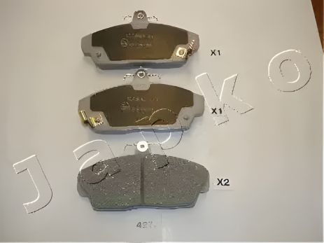 Гальмівних колодок комплект, дискове гальмо MG MG, LOTUS ELISE, Japko (50427)