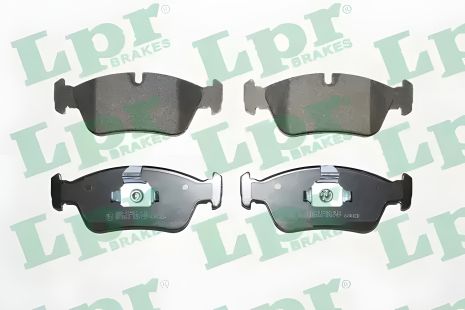Комплект дискових гальмівних колодок BMW 3, LPR (05P757) Комплект дискових гальмівних колодок BMW 3, LPR (05P757)