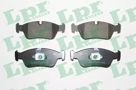 Комплект гальмівних колодок, дискове гальмо BMW 3, LPR (05P757) Комплект гальмівних колодок, дискове гальмо BMW 3, LPR (05P757)