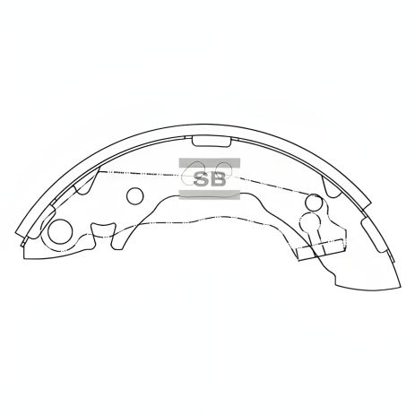 Тормозные колодки комплект HYUNDAI ACCENT, HI-Q (SA047)
