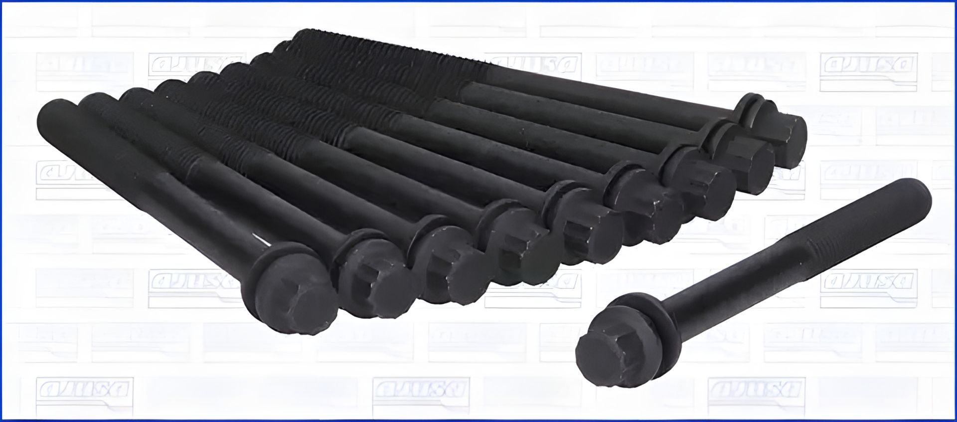 Комплект болтов ГБЦ SUZUKI DZIRE, OPEL AGILA, AJUSA (81045300) Комплект болтов ГБЦ SUZUKI DZIRE, OPEL AGILA, AJUSA (81045300)