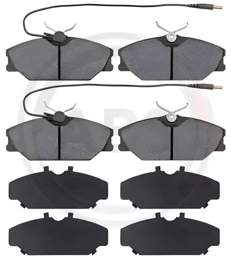 ABS 36769 комплект гальмівних колодок, дискове гальмо для RENAULT SCÉNIC