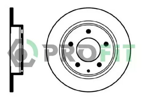 Диск тормозной FORD USA, MAZDA PREMACY, PROFIT (50100524)