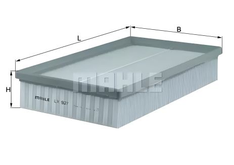Повітряний фільтр MERCEDES-BENZ E-CLASS, MAHLE/KNECHT (LX927)