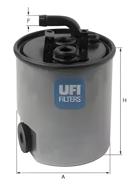 Паливний фільтр MERCEDES-BENZ SPRINTER, UFI (2400700) Паливний фільтр MERCEDES-BENZ SPRINTER, UFI (2400700)