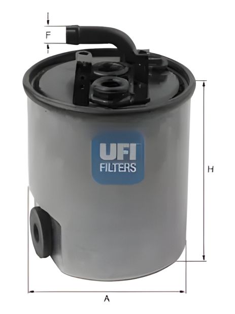 Паливний фільтр MERCEDES-BENZ SPRINTER, UFI (2400700)