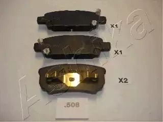 Комплект гальмівних колодок, дискове гальмо CHRYSLER SEBRING, DODGE AVENGER, ASHIKA (5105508)