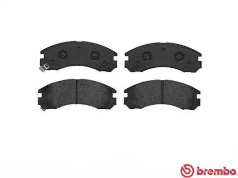 Комплект гальмівних колодок, дискове гальмо PEUGEOT 4007, CITROËN C-CROSSER, BREMBO (P54017)