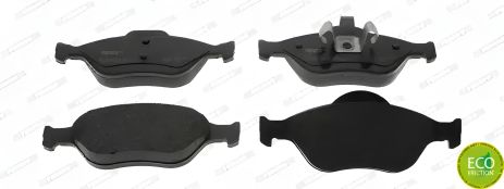Дисковые тормозные колодки FORD AUSTRALIA, MAZDA 2, FERODO (FDB1394)