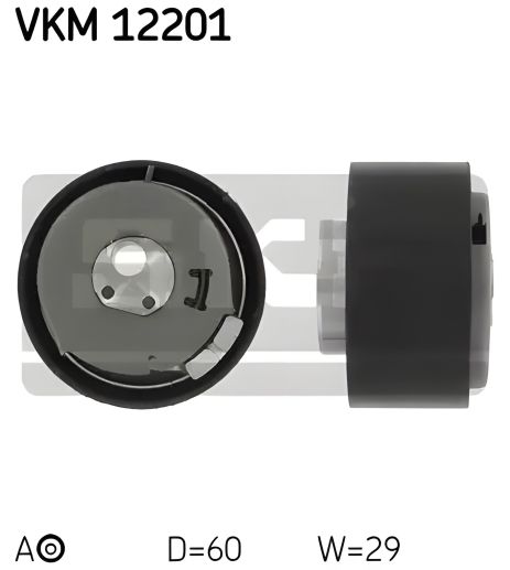 Ремня ГРМ натяжной ролик для ABARTH PUNTO, JEEP RENEGADE, SKF (VKM12201)