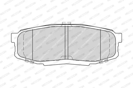 Комплект гальмівних колодок, дискове гальмо LEXUS LX, TOYOTA LAND CRUISER, FERODO (FDB4230)