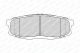 Тормозные колодки комплект, дисковые для LEXUS LX, TOYOTA LAND CRUISER, FERODO (FDB4230)