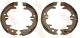 Комплект стояночных тормозных колодок для LEXUS ES, TOYOTA CAMRY, TRW (GS8714)
