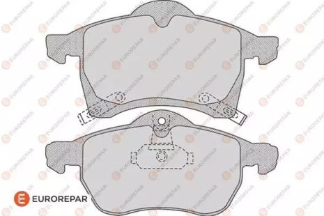 Комплект тормозных колодок, дисковый тормоз CHEVROLET CORSA, OPEL ASTRA, EUROREPAR (1617275780)