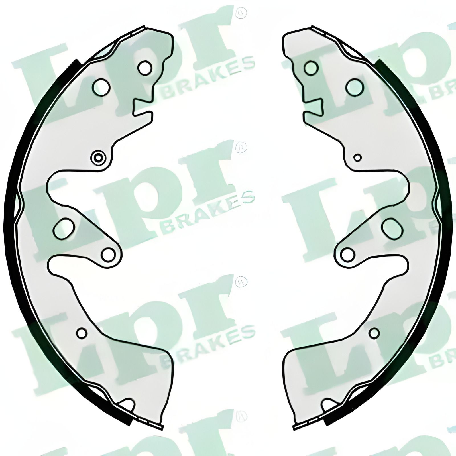 Комплект гальмівних колодок для SUZUKI GRAND VITARA, LPR (09960) Комплект гальмівних колодок для SUZUKI GRAND VITARA, LPR (09960)