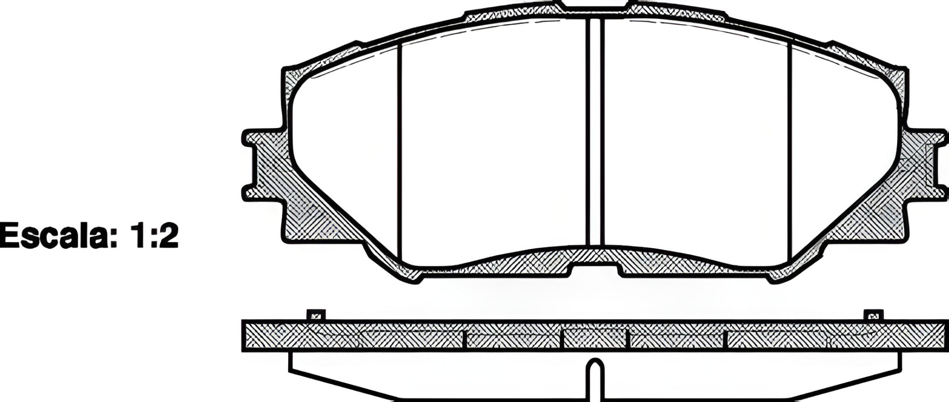 Комплект гальмівних колодок, дискове гальмо SUBARU TREZIA, TOYOTA RAV4, REMSA (123200) Комплект гальмівних колодок, дискове гальмо SUBARU TREZIA, TOYOTA RAV4, REMSA (123200)