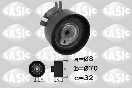 Ремінь ГРМ з натяжним роликом для NISSAN PRIMASTAR, OPEL VIVARO, Sasic (1704020)