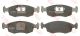 Набор тормозных колодок FIAT LINEA, TRW (GDB1383)