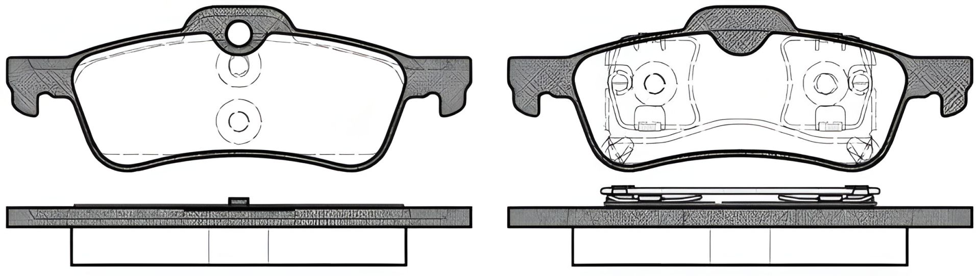 Тормозные колодки (дисковые) для MINI MINI - WOKING (P962300) Тормозные колодки (дисковые) для MINI MINI - WOKING (P962300)