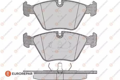 Набір гальмівних майданчиків, BMW 3 Дисковий гальмо, Eurorepar (1617251280)