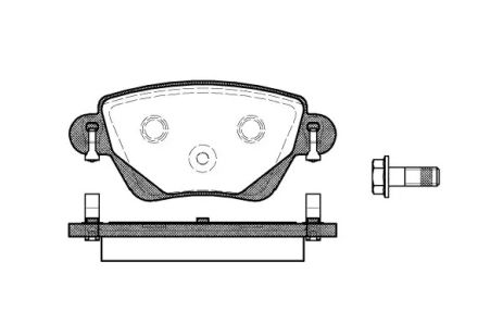 Set Pads Set, Byd S6, Jaguar X-Type, REMSA (077700)