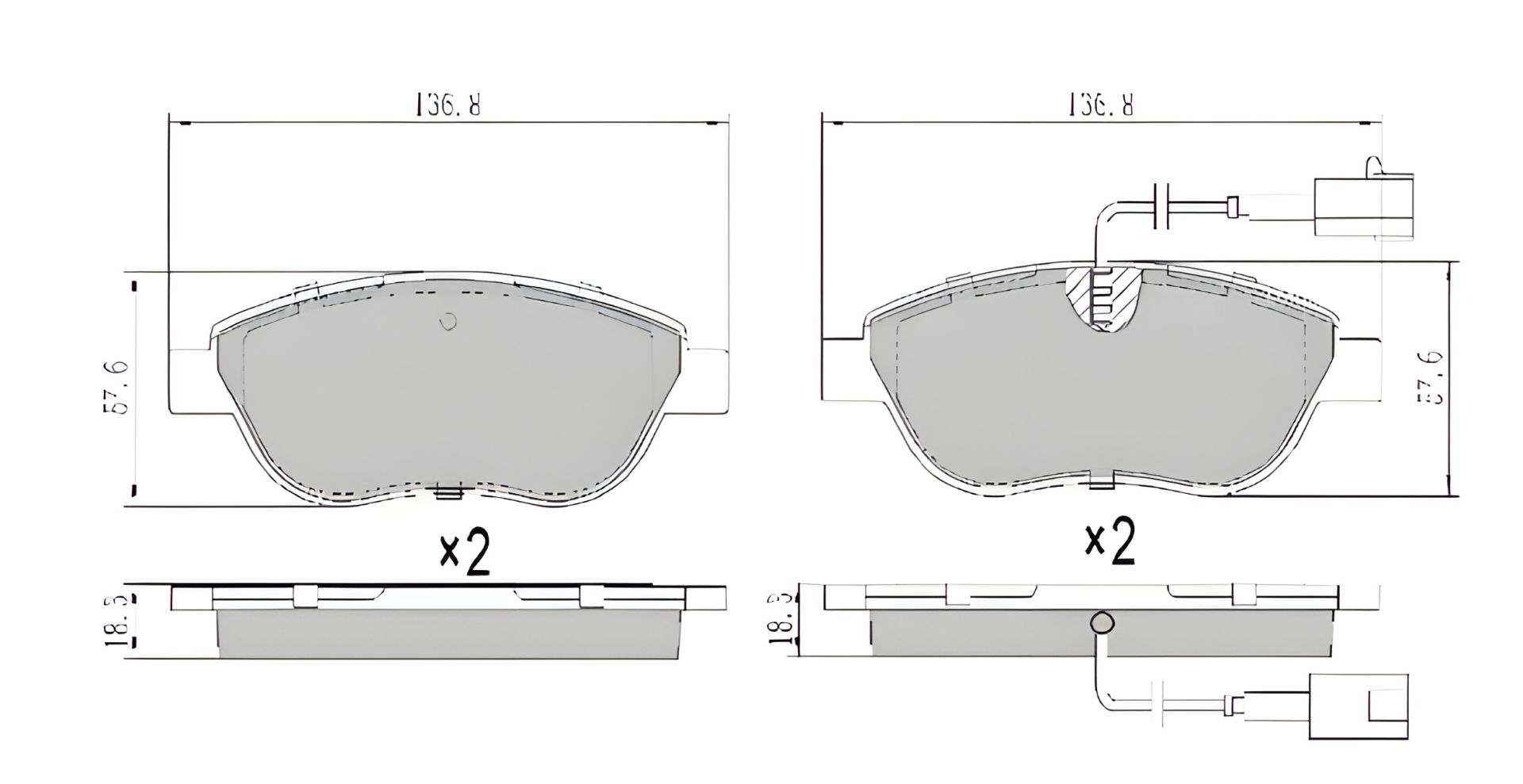 Комплект дисковых тормозных колодок LANCIA MUSA, PEUGEOT 4008, FREMAX (FBP1219) Комплект дисковых тормозных колодок LANCIA MUSA, PEUGEOT 4008, FREMAX (FBP1219)