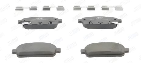 Тормозные колодки дискового тормоза комплект для CHEVROLET TRAX, OPEL CASCADA, JURID (573335J)