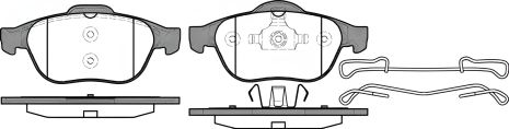 Brake Pad Set, Disc Brake RENAULT ESPACE, WOKING (P943310) Brake Pad Set, Disc Brake RENAULT ESPACE, WOKING (P943310)