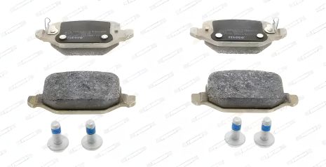 Комплект гальмівних колодок, дискове гальмо FERODO FIAT 500L (FDB4459)