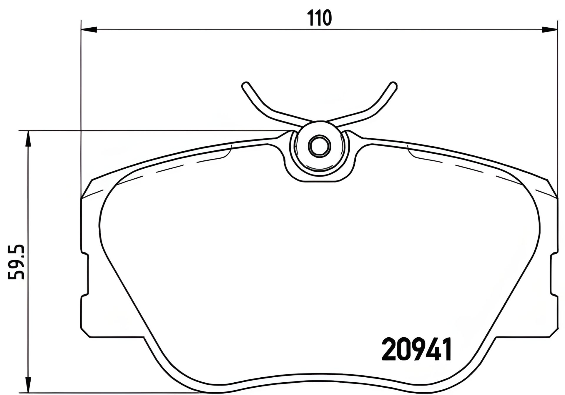 Комплект тормозных колодок, дисковый тормоз MERCEDES-BENZ E-CLASS, BREMBO (P50008) Комплект тормозных колодок, дисковый тормоз MERCEDES-BENZ E-CLASS, BREMBO (P50008)