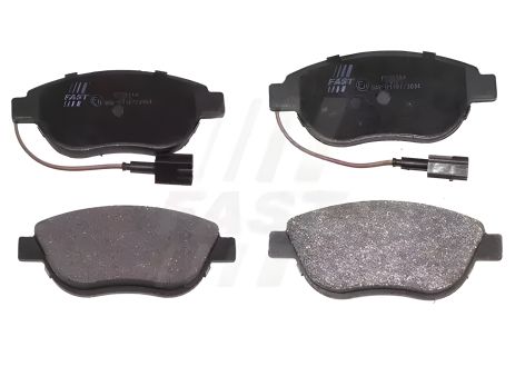 Комплект дискових гальмівних колодок для ABARTH 500C та OPEL COMBO від FAST (FT29144) Комплект дискових гальмівних колодок для ABARTH 500C та OPEL COMBO від FAST (FT29144)