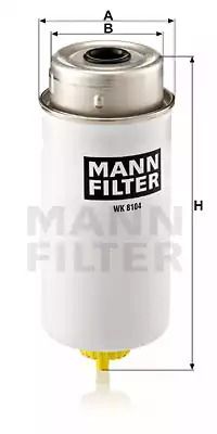 Фільтр паливний FORD , MANN-FILTER (WK8104)