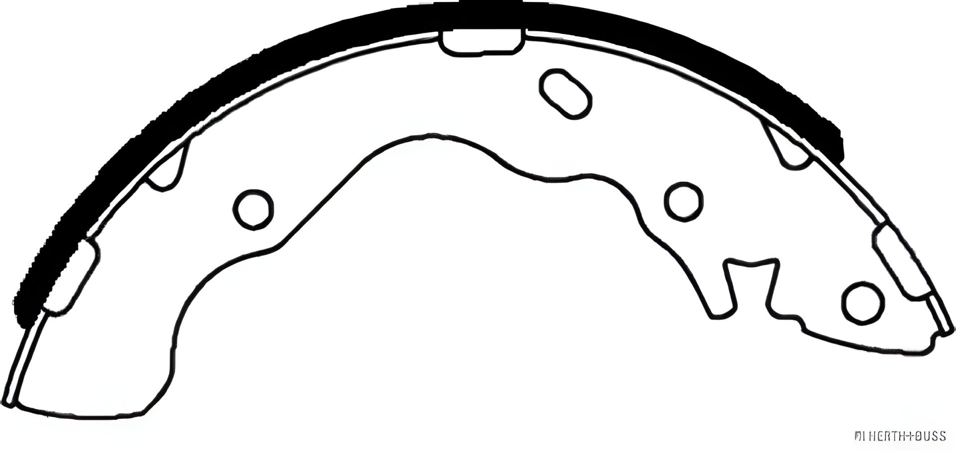 Комплект гальмівних колодок KIA SOUL, HYUNDAI ACCENT, JAKOPARTS (J3500528) Комплект гальмівних колодок KIA SOUL, HYUNDAI ACCENT, JAKOPARTS (J3500528)