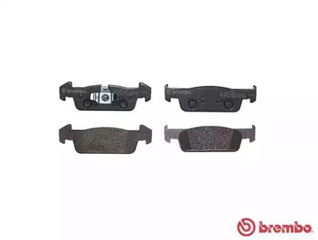 Комплект тормозных колодок, дисковый тормоз RENAULT SANDERO/STEPWAY, DACIA LOGAN, BREMBO (P68060)