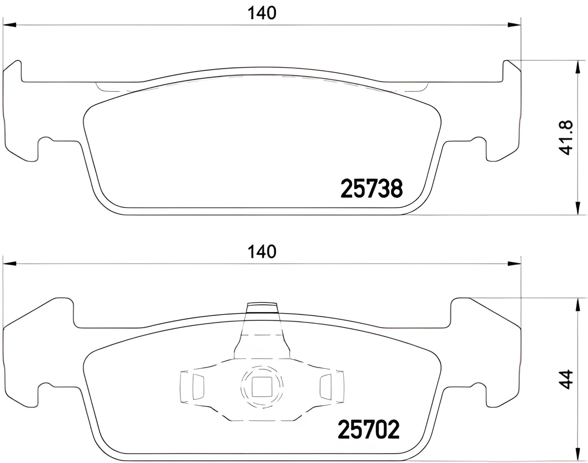 Тормозные колодки комплект, дисковый тормоз RENAULT SANDERO/STEPWAY, DACIA LOGAN, BREMBO (P68060) Тормозные колодки комплект, дисковый тормоз RENAULT SANDERO/STEPWAY, DACIA LOGAN, BREMBO (P68060)