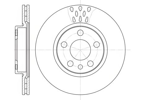 Гальмівний диск FIAT SCUDO, CITROËN JUMPY, REMSA (644211) Гальмівний диск FIAT SCUDO, CITROËN JUMPY, REMSA (644211)