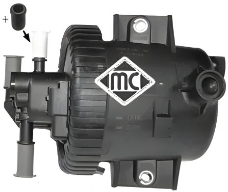 Топливный фильтр FIAT ULYSSE, LANCIA PHEDRA, METALCAUCHO (03836)