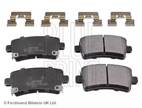 Комплект гальмівних колодок, дискове гальмо CHEVROLET MALIBU, SAAB 9-5, BLUE PRINT (ADW194206)