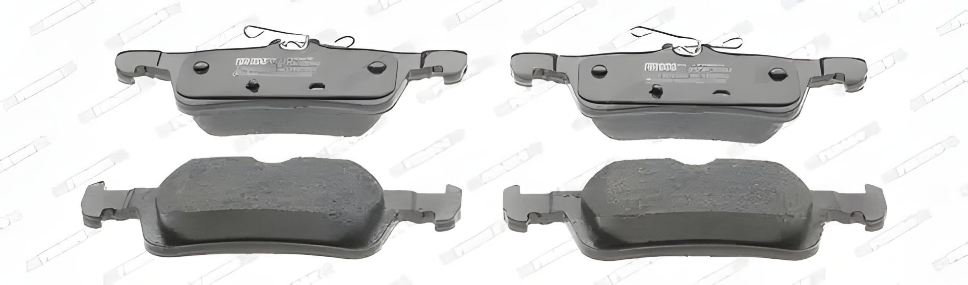 Комплект тормозных колодок для PEUGEOT 308, FERODO (FDB4695) Комплект тормозных колодок для PEUGEOT 308, FERODO (FDB4695)