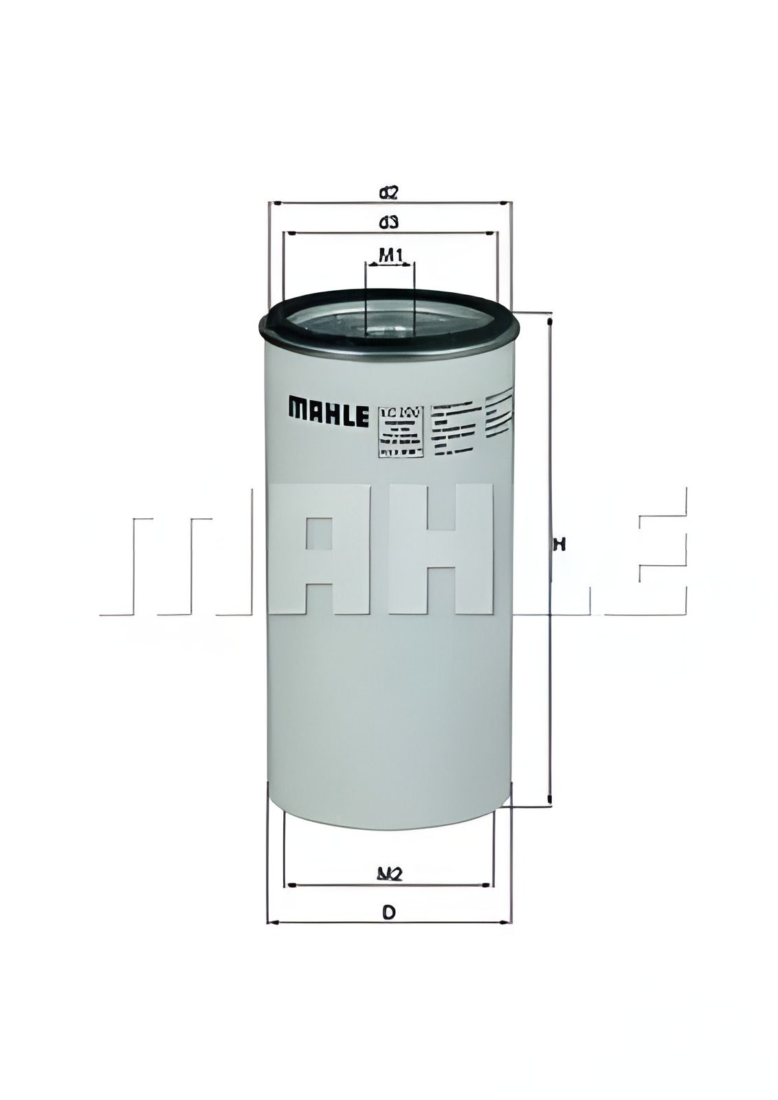 Паливний фільтр MB Atego/Actros/Axor, MAHLE/KNECHT (KC200) Паливний фільтр MB Atego/Actros/Axor, MAHLE/KNECHT (KC200)