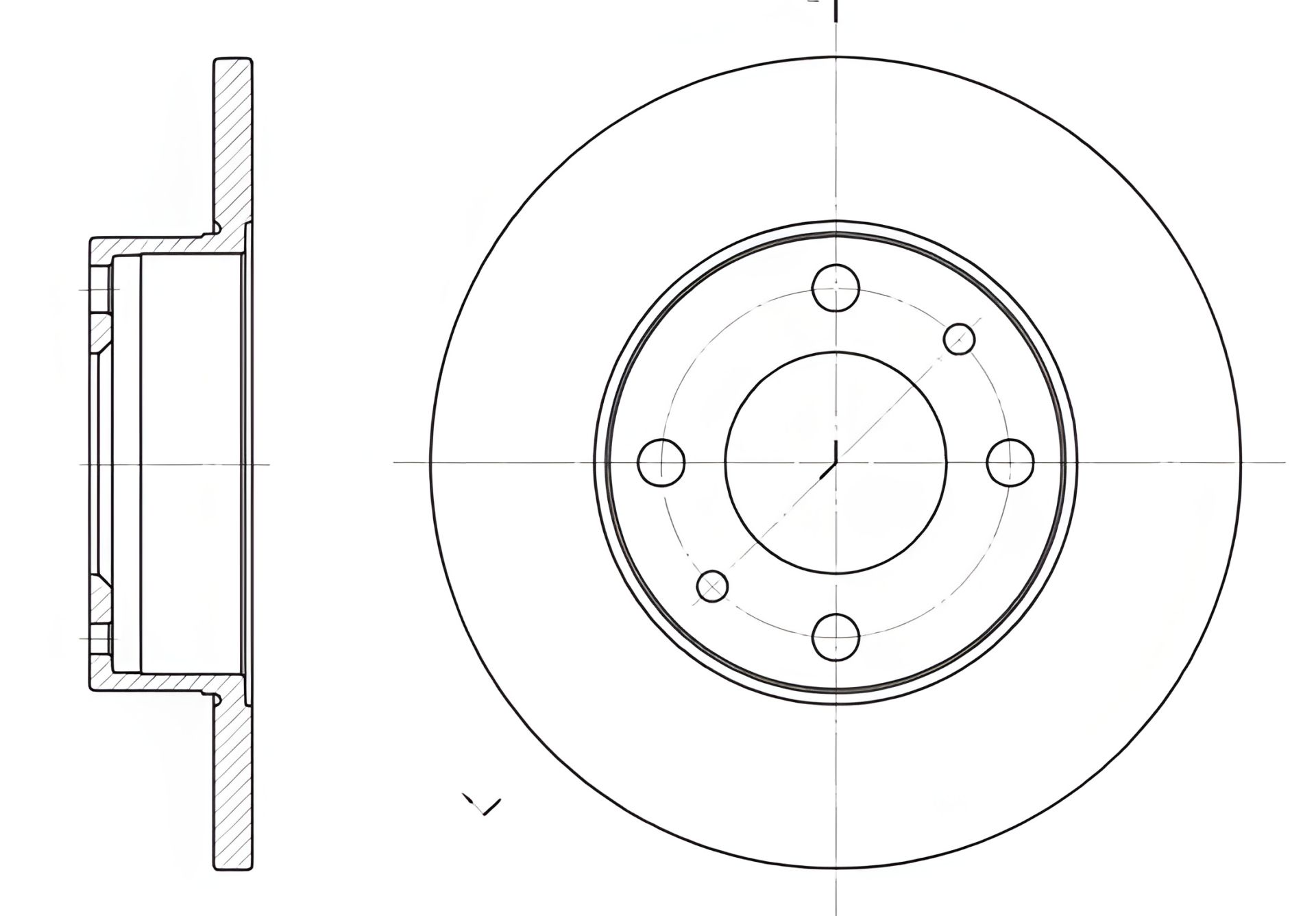 Тормозной диск PININFARINA SPIDEREUROPA, INNOCENTI KORAL, REMSA (603000) Тормозной диск PININFARINA SPIDEREUROPA, INNOCENTI KORAL, REMSA (603000)