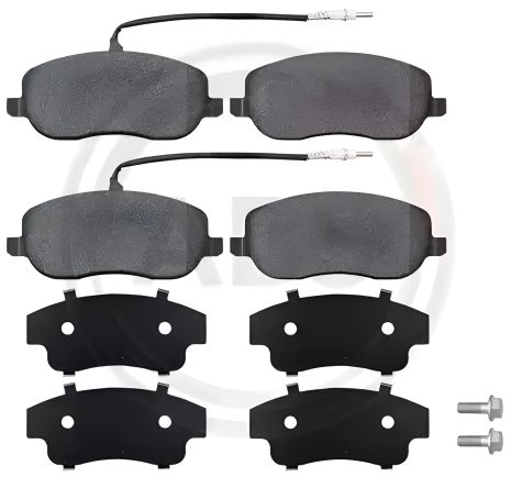 Колодки гальмівного диска LANCIA PHEDRA, PEUGEOT 807 від ABS (37329) Колодки гальмівного диска LANCIA PHEDRA, PEUGEOT 807 від ABS (37329)