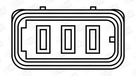 Котушка запалювання SKODA OCTAVIA, SEAT LEON, CHAMPION (BAEA016)