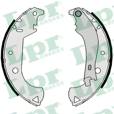 Комплект гальмівних колодок CADILLAC CTS, FIAT STRADA, LPR (07810), high-end