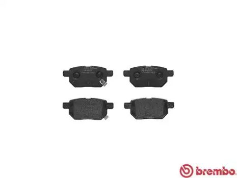 Комплект тормозных колодок, дисковый тормоз LEXUS CT, TOYOTA COROLLA, BREMBO (P83133)