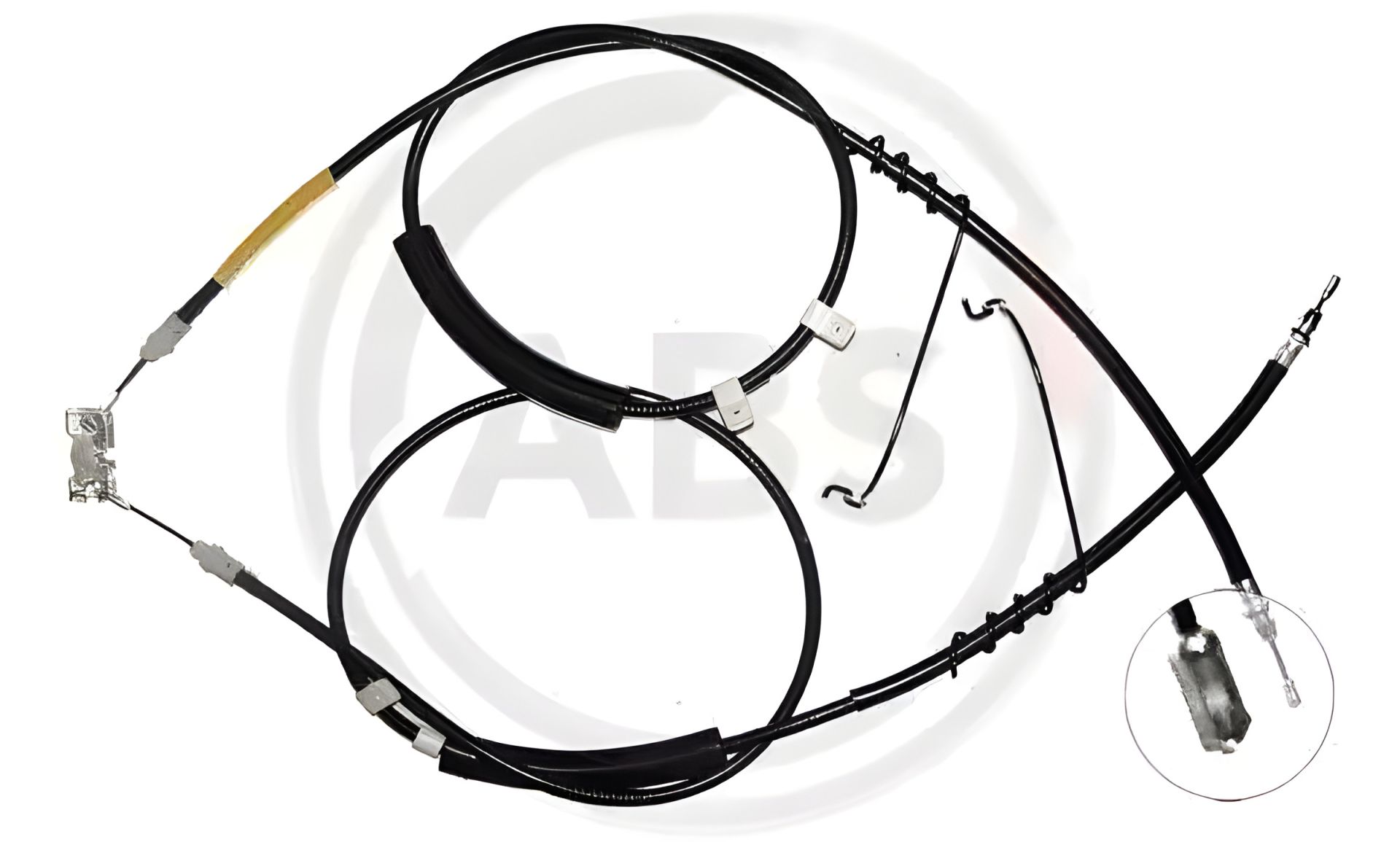 Кабель ручного тормоза для FORD TRANSIT, A.B.S. (K17715) Кабель ручного тормоза для FORD TRANSIT, A.B.S. (K17715)